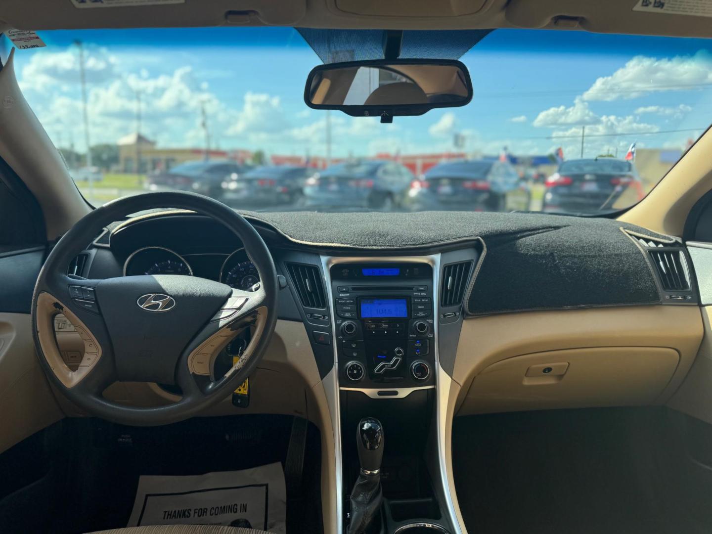 2012 BLUE HYUNDAI SONATA GLS GLS (5NPEB4AC4CH) with an 2.4L L4 DOHC 16V engine, Automatic transmission, located at 10740 Forest Lane, Dallas, TX, 75243, (972) 272-7300, 32.908588, -96.701813 - Photo#6