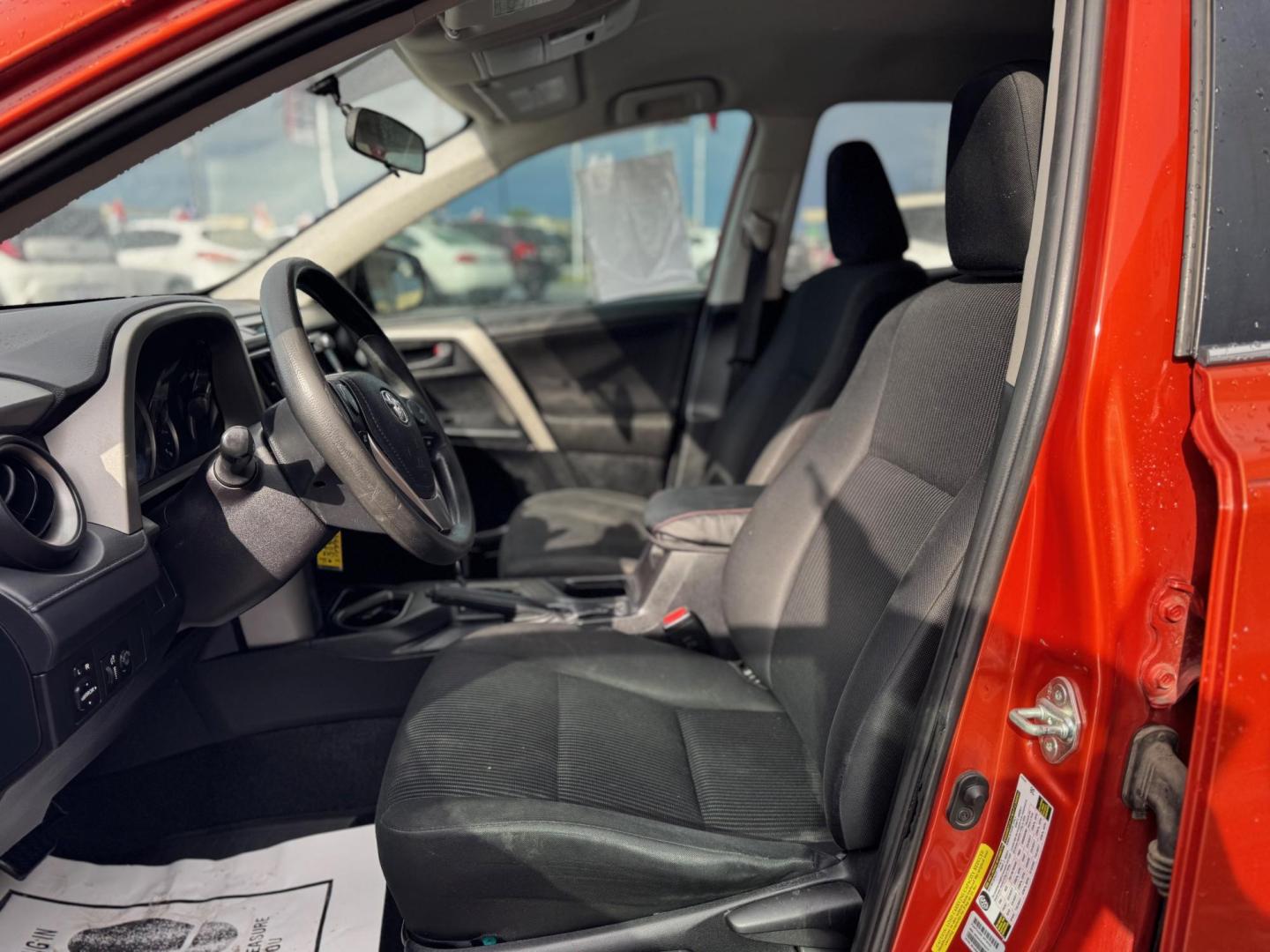 2016 ORANGE TOYOTA RAV4 LE (2T3ZFREVXGW) , located at 10740 Forest Lane, Dallas, TX, 75243, (972) 272-7300, 32.908588, -96.701813 - Photo#9