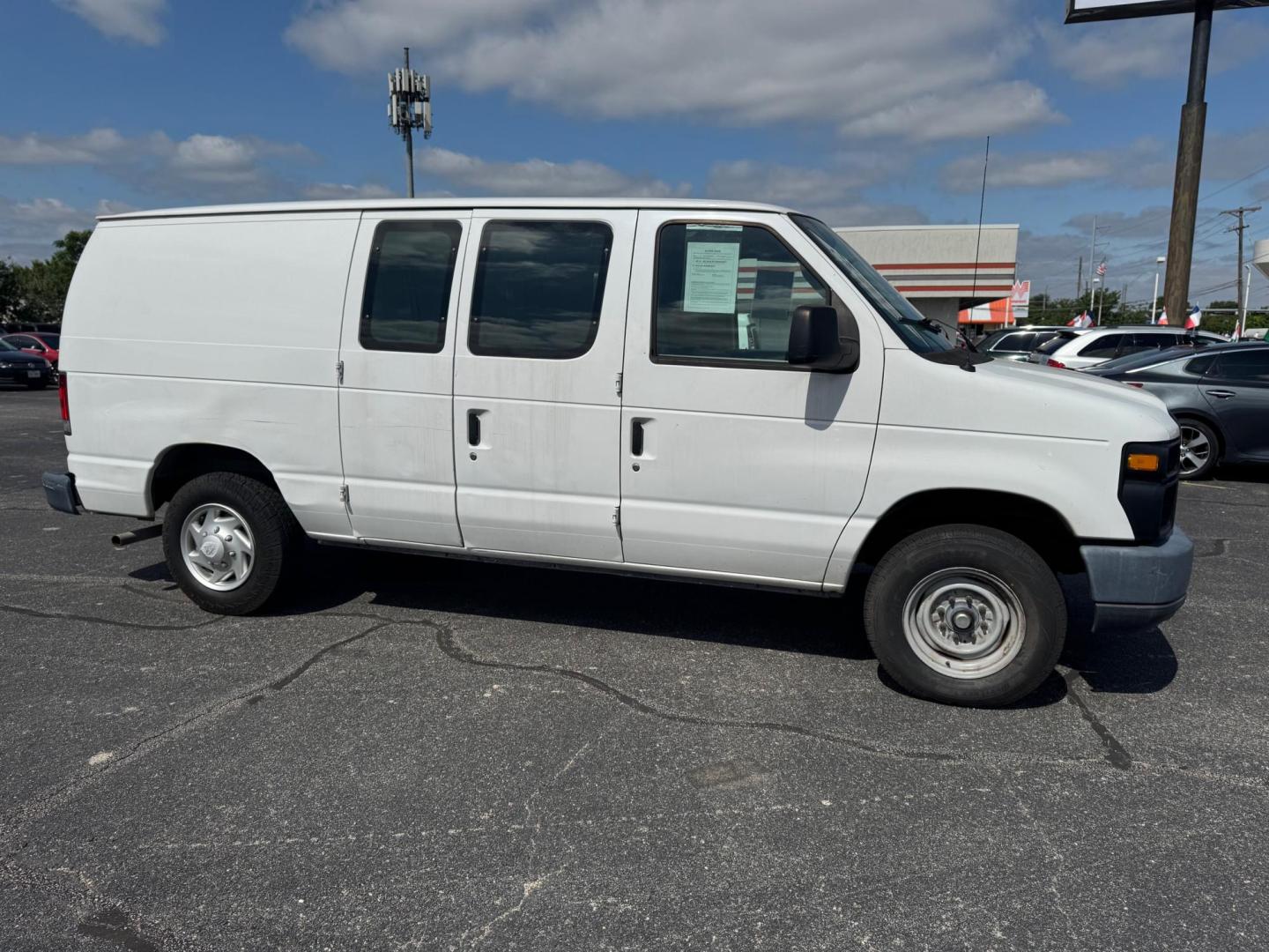 2012 WHITE FORD ECONOLINE BASE; XL; (1FTNE1EW9CD) , located at 10740 Forest Lane, Dallas, TX, 75243, (972) 272-7300, 32.908588, -96.701813 - Photo#3