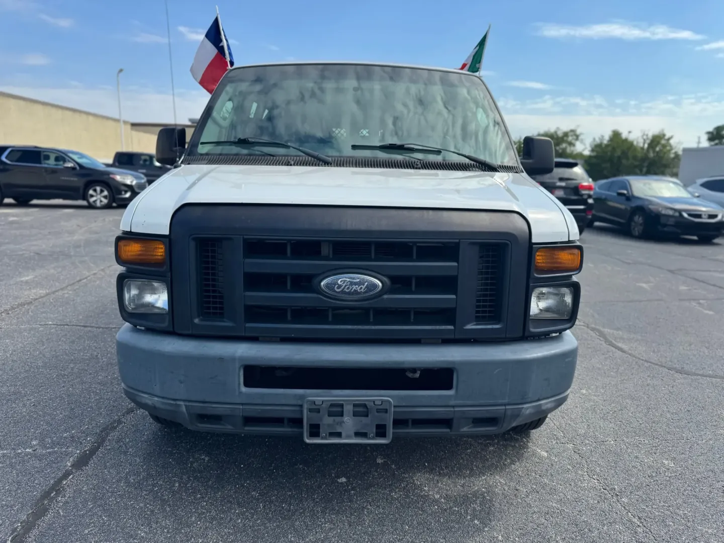 2012 WHITE Ford E-Series Van E-150 (1FTNE1EW9CD) with an 4.6L V8 SOHC 16V engine, 4-Speed Automatic transmission, located at 10740 Forest Lane, Dallas, TX, 75243, (972) 272-7300, 32.908588, -96.701813 - Are you a business owner in need of a reliable workhorse, or perhaps a weekend adventurer seeking the perfect cargo van for your next trip? Look no further than this 2012 Ford E-Series Van, available now at Traditional Autos, your trusted pre-owned dealership located at 10740 Forest Lane, Dallas, TX - Photo#1