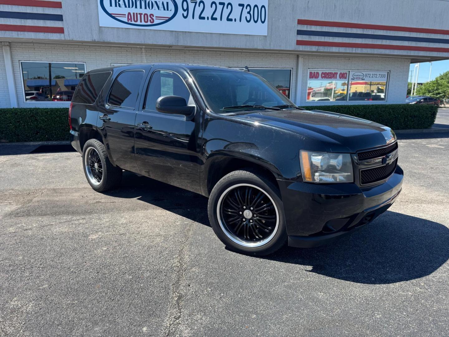 2009 BLACK CHEVROLET TAHOE LT (1GNFC230X9R) , located at 10740 Forest Lane, Dallas, TX, 75243, (972) 272-7300, 32.908588, -96.701813 - Photo#1