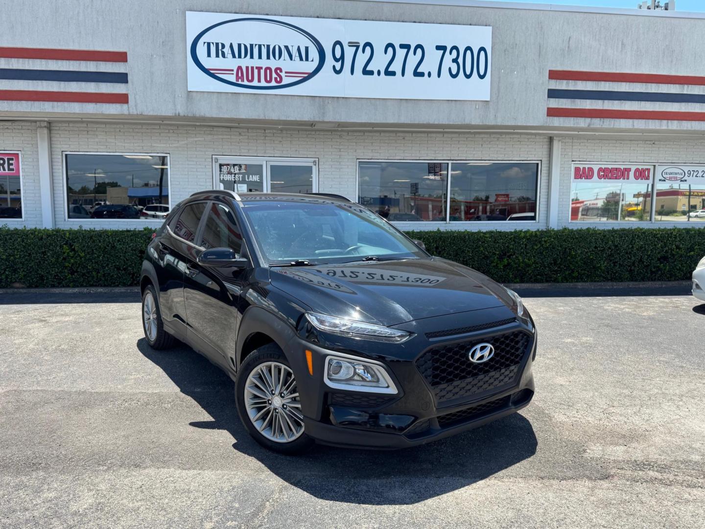 2018 BLACK HYUNDAI KONA SEL (KM8K22AA3JU) , located at 10740 Forest Lane, Dallas, TX, 75243, (972) 272-7300, 32.908588, -96.701813 - Photo#0