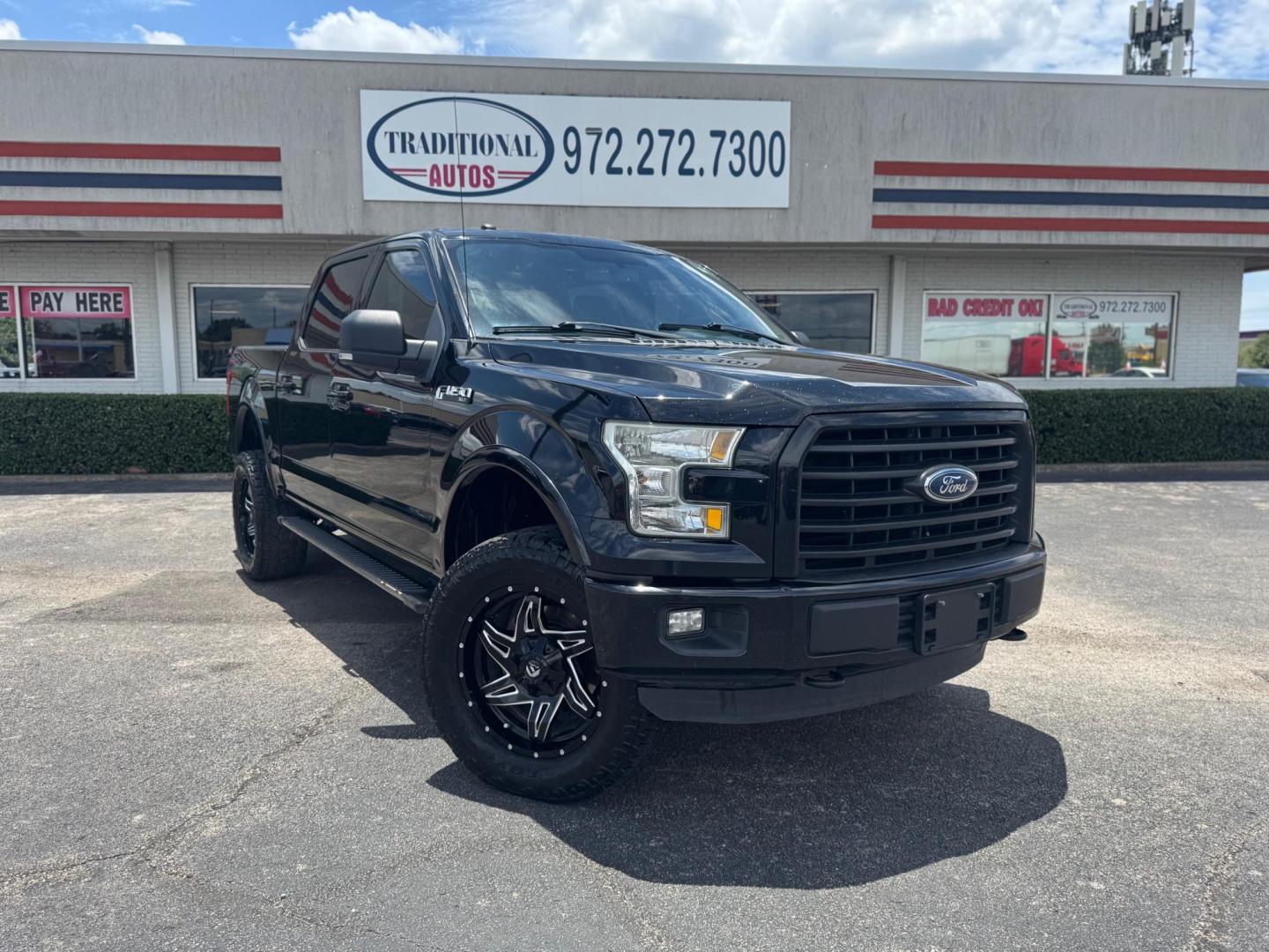 2016 BLACK FORD F-150 XL; PLATINUM; (1FTEW1EF2GK) , located at 10740 Forest Lane, Dallas, TX, 75243, (972) 272-7300, 32.908588, -96.701813 - Photo#0