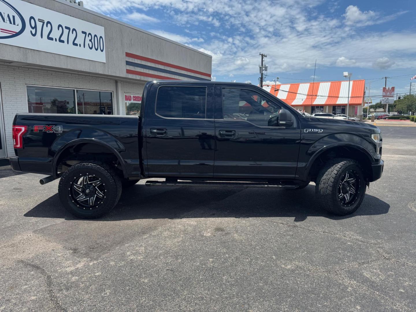 2016 BLACK FORD F-150 XL; PLATINUM; (1FTEW1EF2GK) , located at 10740 Forest Lane, Dallas, TX, 75243, (972) 272-7300, 32.908588, -96.701813 - Photo#2