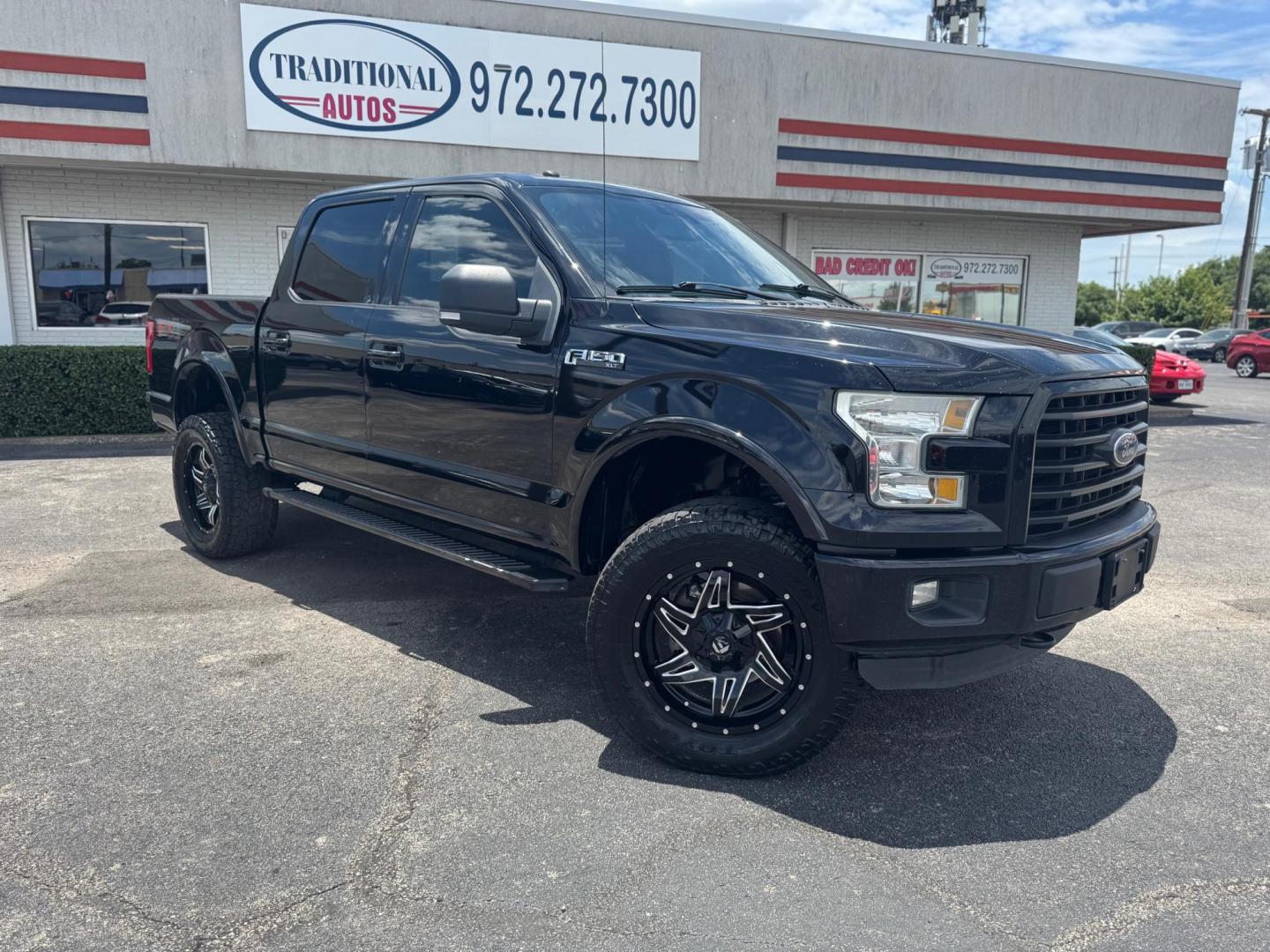 2016 BLACK FORD F-150 XL; PLATINUM; (1FTEW1EF2GK) , located at 10740 Forest Lane, Dallas, TX, 75243, (972) 272-7300, 32.908588, -96.701813 - Photo#1