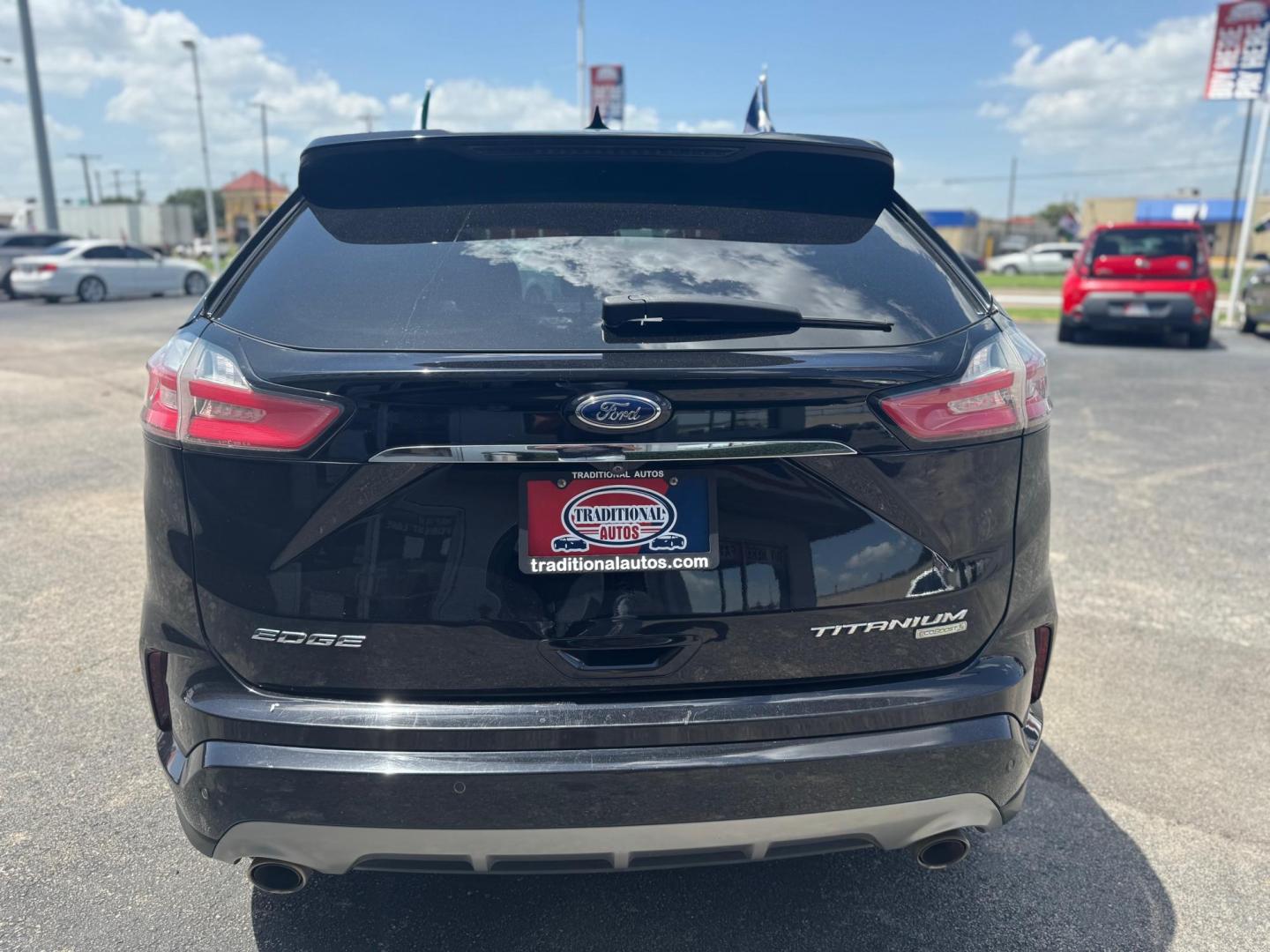 2019 BLACK FORD EDGE TITANIUM (2FMPK3K97KB) , located at 10740 Forest Lane, Dallas, TX, 75243, (972) 272-7300, 32.908588, -96.701813 - Photo#1