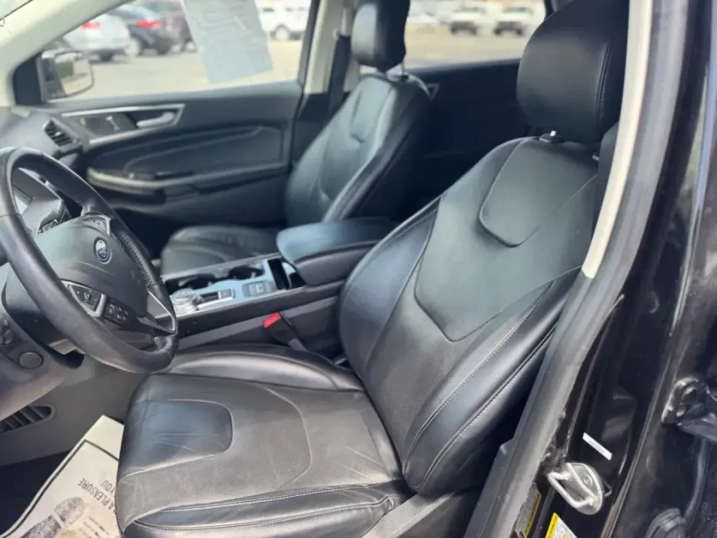 2019 BLACK Ford Edge Titanium (2FMPK3K97KB) with an 2.0L L4 DOHC 16V engine, 6A transmission, located at 10740 Forest Lane, Dallas, TX, 75243, (972) 272-7300, 32.908588, -96.701813 - **Explore the Open Road with the 2019 Ford Edge Titanium SUV - Perfect for Your Next Adventure!**<br /> <br /> Are you ready to embark on your next adventure or simply elevate your daily commute? The 2019 Ford Edge Titanium SUV is your ticket to freedom, combining style, comfort, and performance in - Photo#8