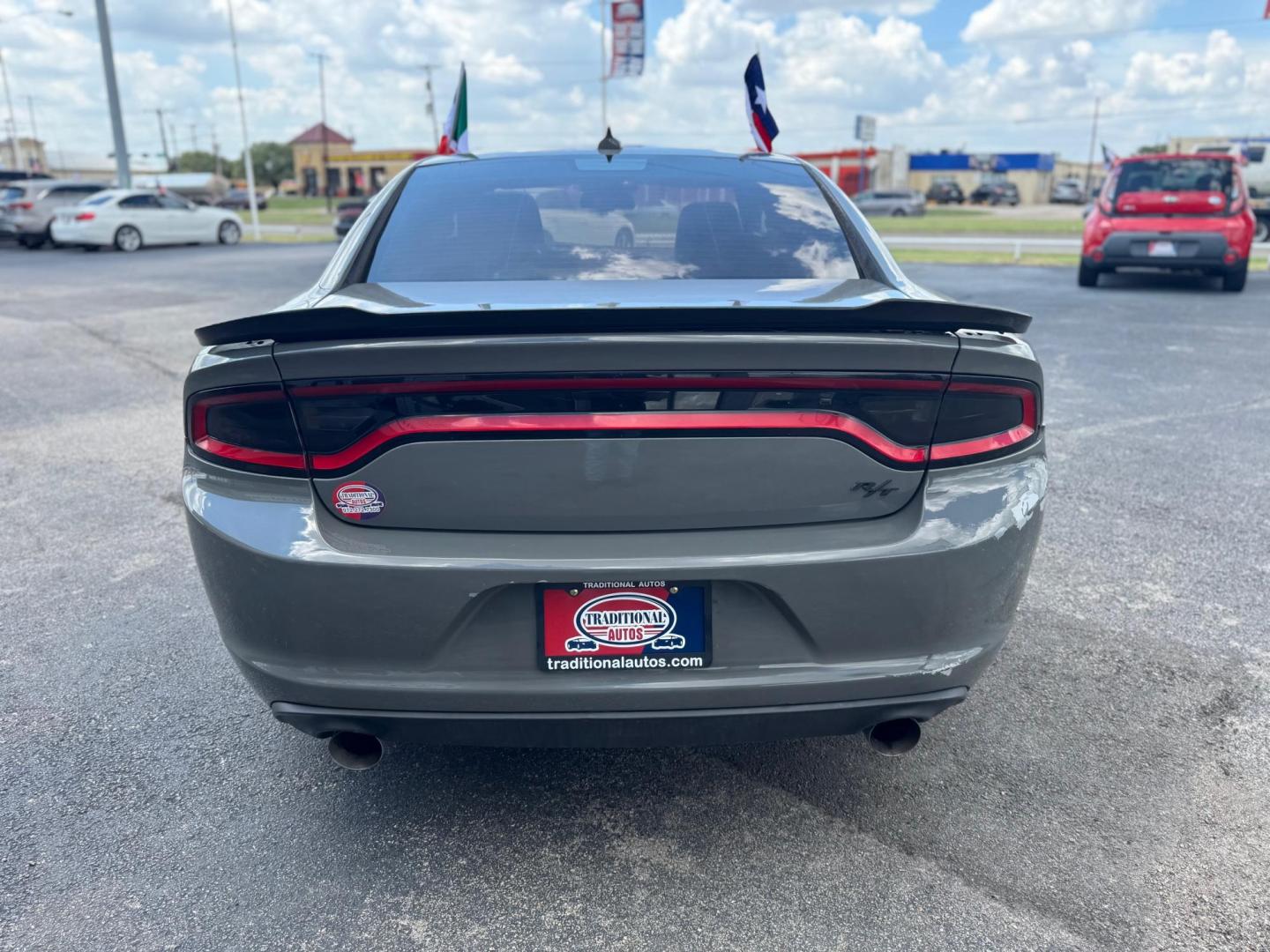 2017 GRAY DODGE CHARGER R/T (2C3CDXCT8HH) , located at 10740 Forest Lane, Dallas, TX, 75243, (972) 272-7300, 32.908588, -96.701813 - Photo#3