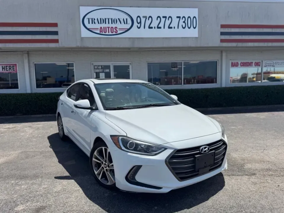 2017 HYUNDAI ELANTRA LIMITED; SE 