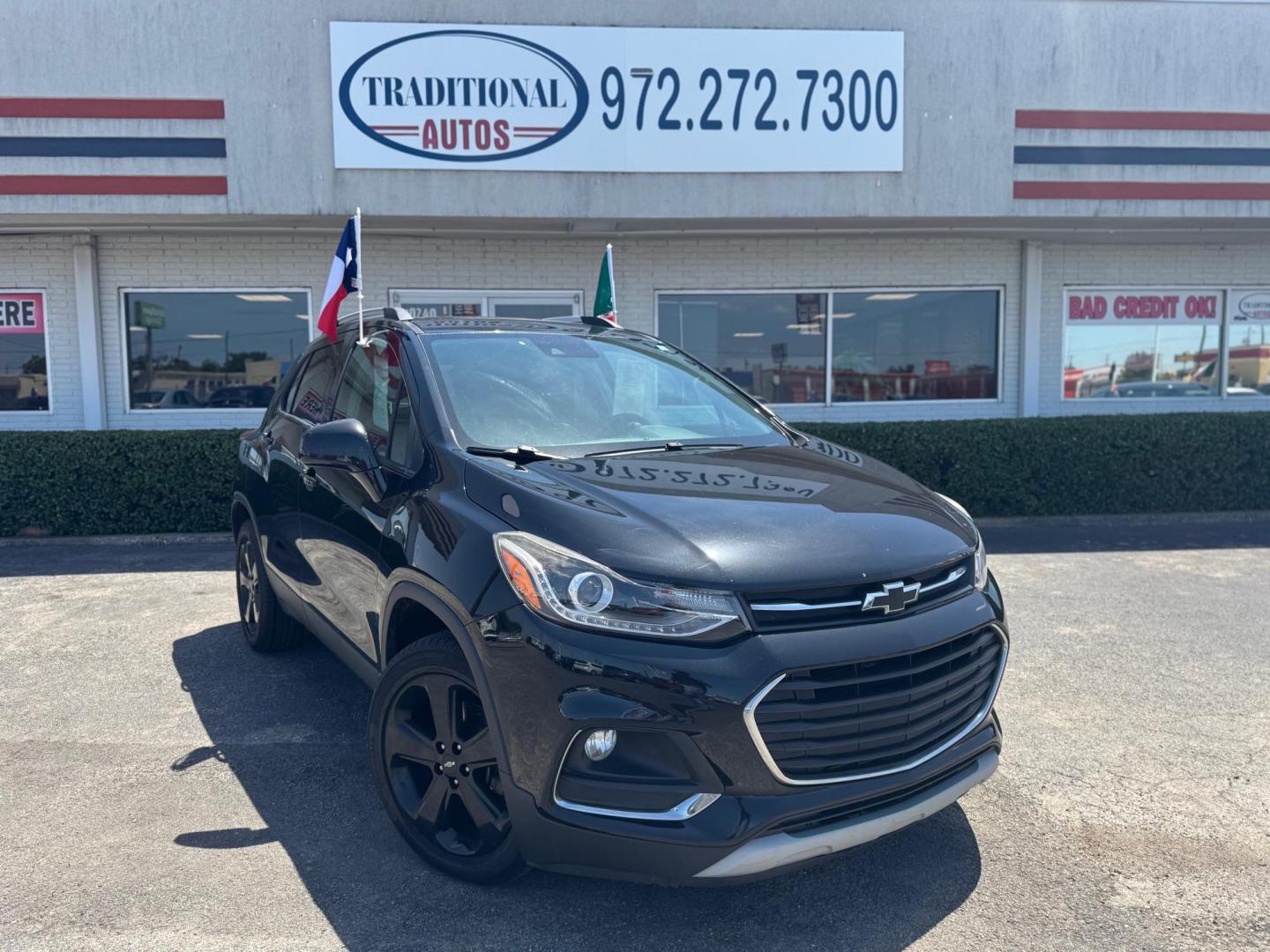 2017 BLACK CHEVROLET TRAX PREMIER (KL7CJMSB3HB) , located at 10740 Forest Lane, Dallas, TX, 75243, (972) 272-7300, 32.908588, -96.701813 - Photo#0