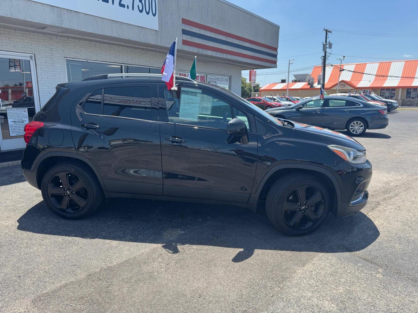 2017 BLACK CHEVROLET TRAX PREMIER (KL7CJMSB3HB) , located at 10740 Forest Lane, Dallas, TX, 75243, (972) 272-7300, 32.908588, -96.701813 - Photo#2