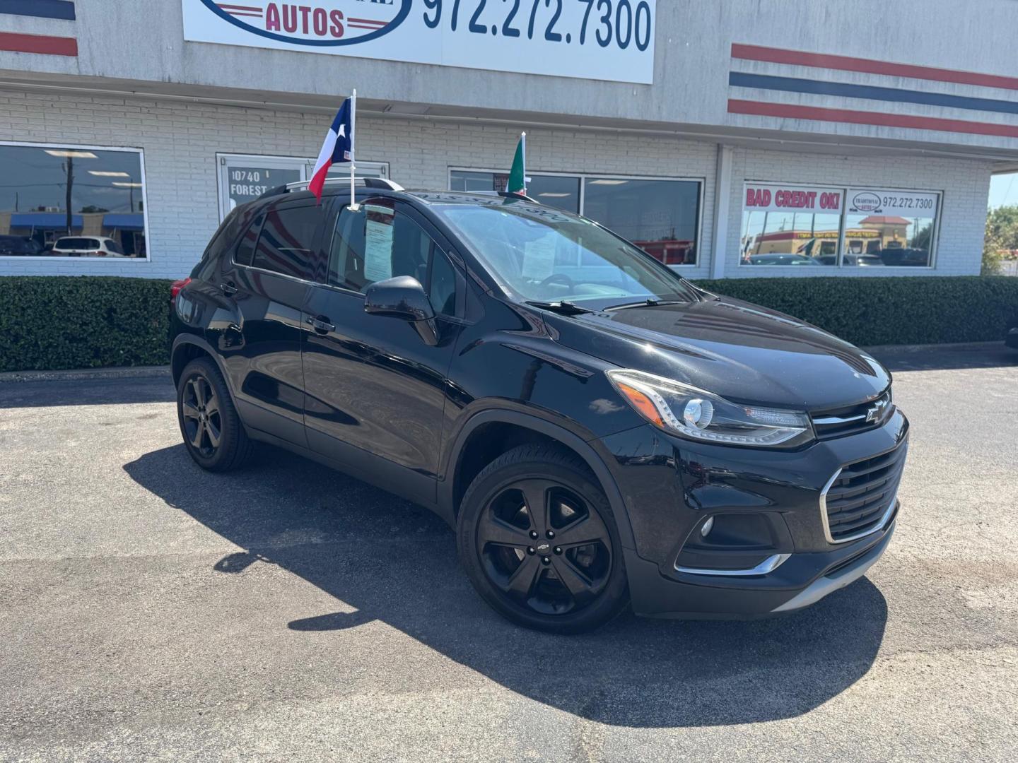 2017 BLACK CHEVROLET TRAX PREMIER (KL7CJMSB3HB) , located at 10740 Forest Lane, Dallas, TX, 75243, (972) 272-7300, 32.908588, -96.701813 - Photo#1