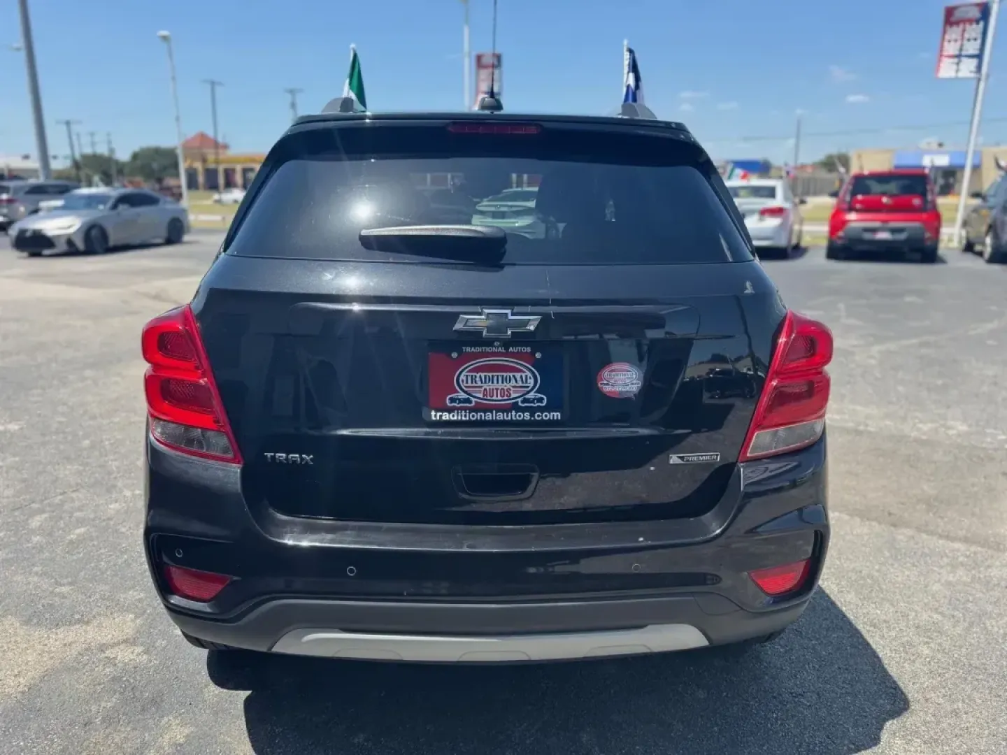 2017 BLACK Chevrolet Trax Premier FWD (KL7CJMSB3HB) with an 1.4L L4 DOHC 16V engine, 6A transmission, located at 10740 Forest Lane, Dallas, TX, 75243, (972) 272-7300, 32.908588, -96.701813 - 2017 Chevrolet Trax Premier FWD - Photo#3