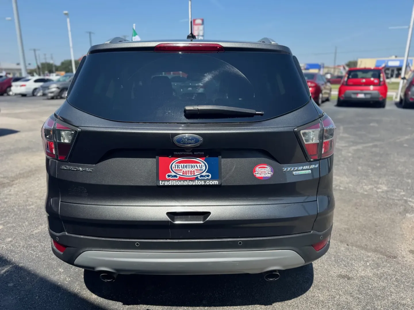 2017 Ford Escape Titanium FWD (1FMCU0J98HU) with an 2.0L L4 DOHC 16V engine, 6A transmission, located at 10740 Forest Lane, Dallas, TX, 75243, (972) 272-7300, 32.908588, -96.701813 - Are you in search of a reliable and versatile vehicle that perfectly fits your active lifestyle? Look no further than this stunning **2017 Ford Escape**, an SUV designed for those who crave adventure without compromising on comfort or safety. From daily commutes in bustling Dallas to weekend getaway - Photo#2