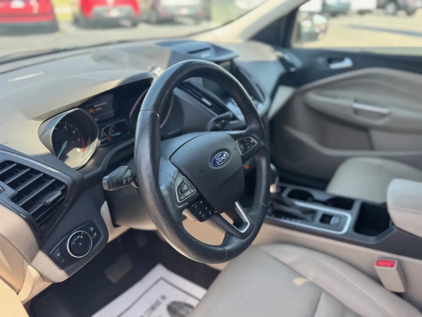 2017 Ford Escape Titanium FWD (1FMCU0J98HU) with an 2.0L L4 DOHC 16V engine, 6A transmission, located at 10740 Forest Lane, Dallas, TX, 75243, (972) 272-7300, 32.908588, -96.701813 - Are you in search of a reliable and versatile vehicle that perfectly fits your active lifestyle? Look no further than this stunning **2017 Ford Escape**, an SUV designed for those who crave adventure without compromising on comfort or safety. From daily commutes in bustling Dallas to weekend getaway - Photo#7