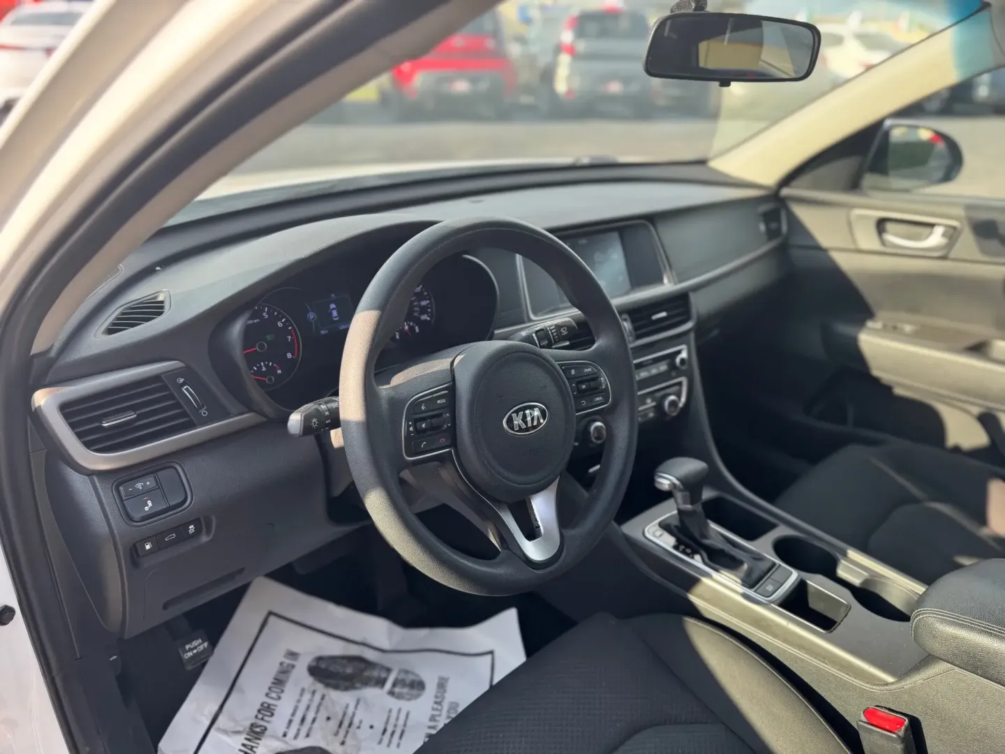 2018 Kia Optima LX (5XXGT4L39JG) with an 2.4L L4 DOHC 16V engine, 6A transmission, located at 10740 Forest Lane, Dallas, TX, 75243, (972) 272-7300, 32.908588, -96.701813 - Are you in search of a reliable and stylish vehicle that can elevate your daily commute while also accommodating those weekend getaways? Look no further! Introducing the 2018 Kia Optima, an excellent choice for anyone seeking a blend of comfort, efficiency, and advanced safety features. This sedan i - Photo#7