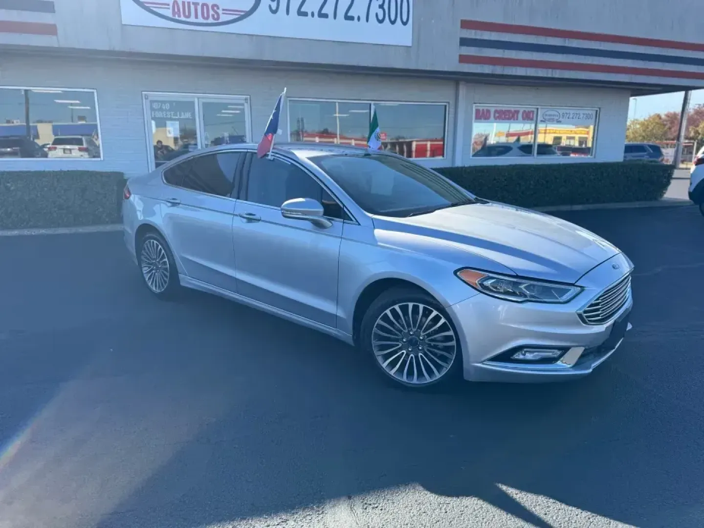 2017 Ford Fusion Titanium (3FA6P0K97HR) with an 2.0L L4 DOHC 16V engine, 6A transmission, located at 10740 Forest Lane, Dallas, TX, 75243, (972) 272-7300, 32.908588, -96.701813 - **Embrace Your Next Adventure with the 2017 Ford Fusion!**<br /> <br /> Are you searching for the perfect blend of style, comfort, and technology for your daily commute or weekend road trips? Look no further than the 2017 Ford Fusion, a sleek sedan designed to elevate your driving experience. With a - Photo#1