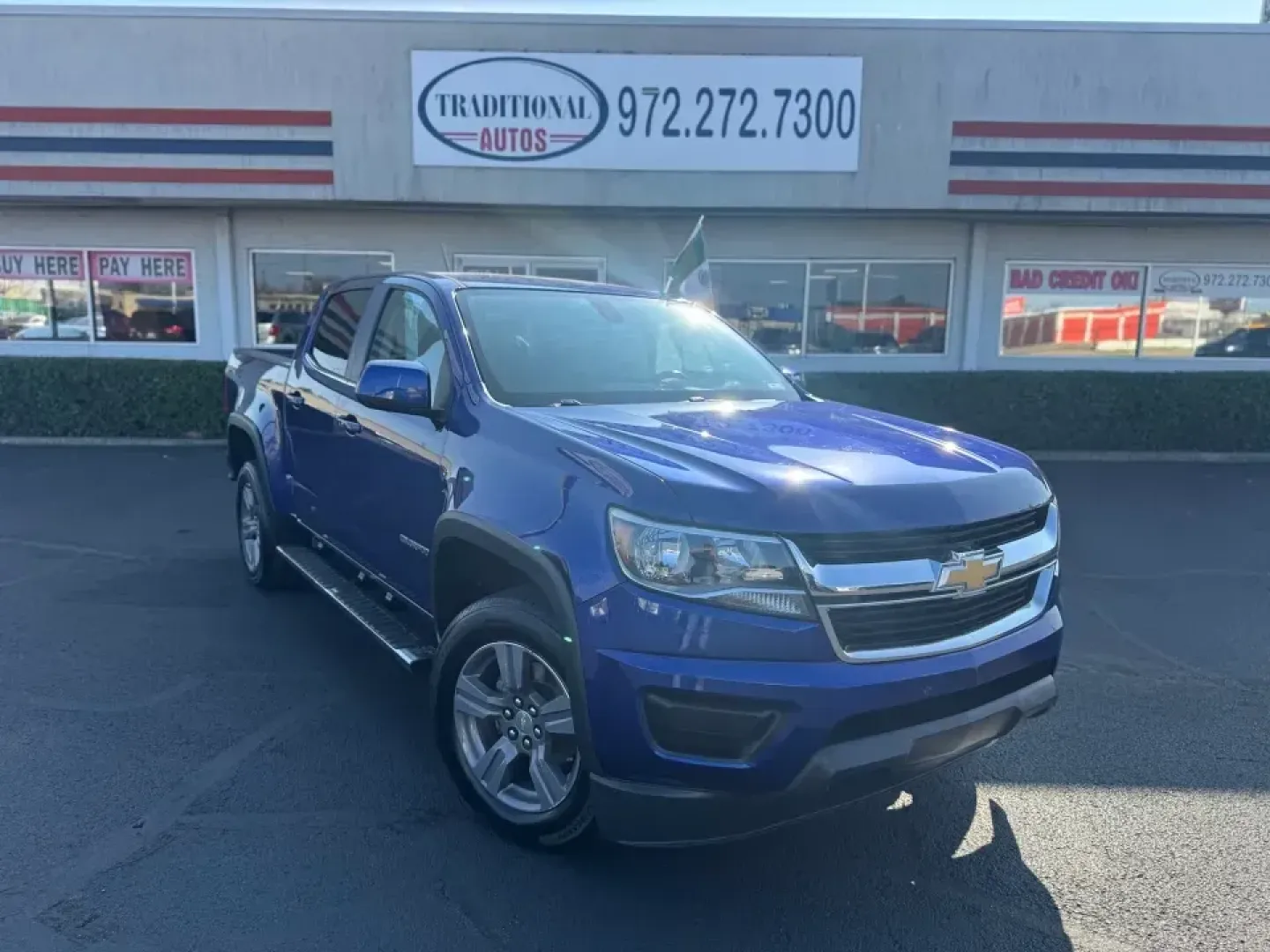 2016 Chevrolet Colorado LT Crew Cab 2WD Long Box (1GCGSCE31G1) with an 3.6L V6 DOHC 24V GAS engine, 6A transmission, located at 10740 Forest Lane, Dallas, TX, 75243, (972) 272-7300, 32.908588, -96.701813 - **Unleash Adventure with the 2016 Chevrolet Colorado at Traditional Autos!**<br /> <br /> Are you ready to elevate your lifestyle with a reliable and robust vehicle? The 2016 Chevrolet Colorado is your ticket to weekend adventures, daily commutes, and everything in between. This crew cab pickup, wit - Photo#0