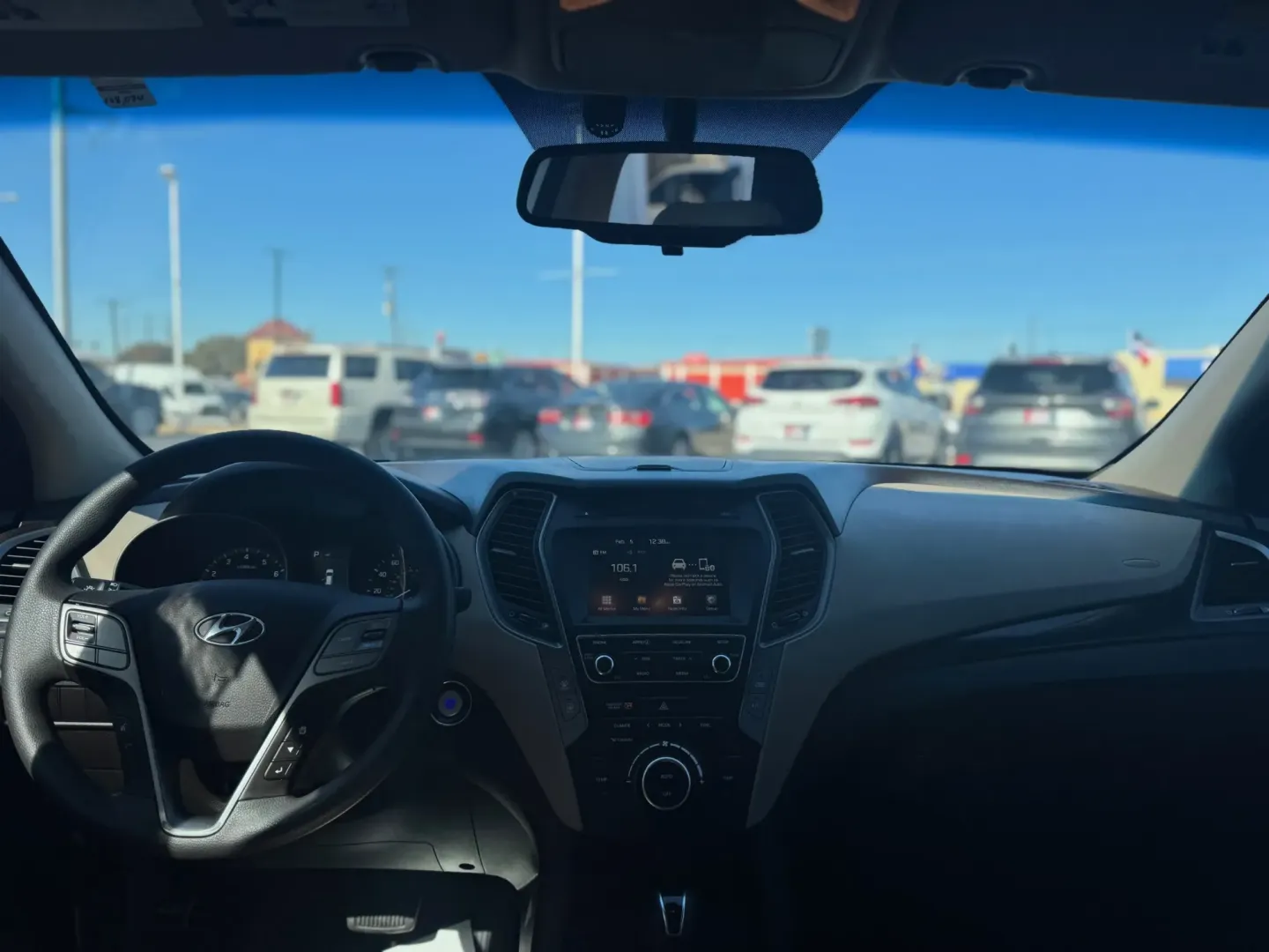 2018 Hyundai Santa Fe Sport 2.4 FWD (5NMZU3LB0JH) with an 2.4L L4 DOHC 16V engine, 6A transmission, located at 10740 Forest Lane, Dallas, TX, 75243, (972) 272-7300, 32.908588, -96.701813 - Weekend road trips to White Rock Lake, daily commuting up US-75, or shuttling the kids between Lake Highlands and Richardson-this 2018 Hyundai Santa Fe is the kind of SUV that fits real Dallas life. With versatile space, confidence-inspiring safety features, and comfort for long drives, it's a smart - Photo#6