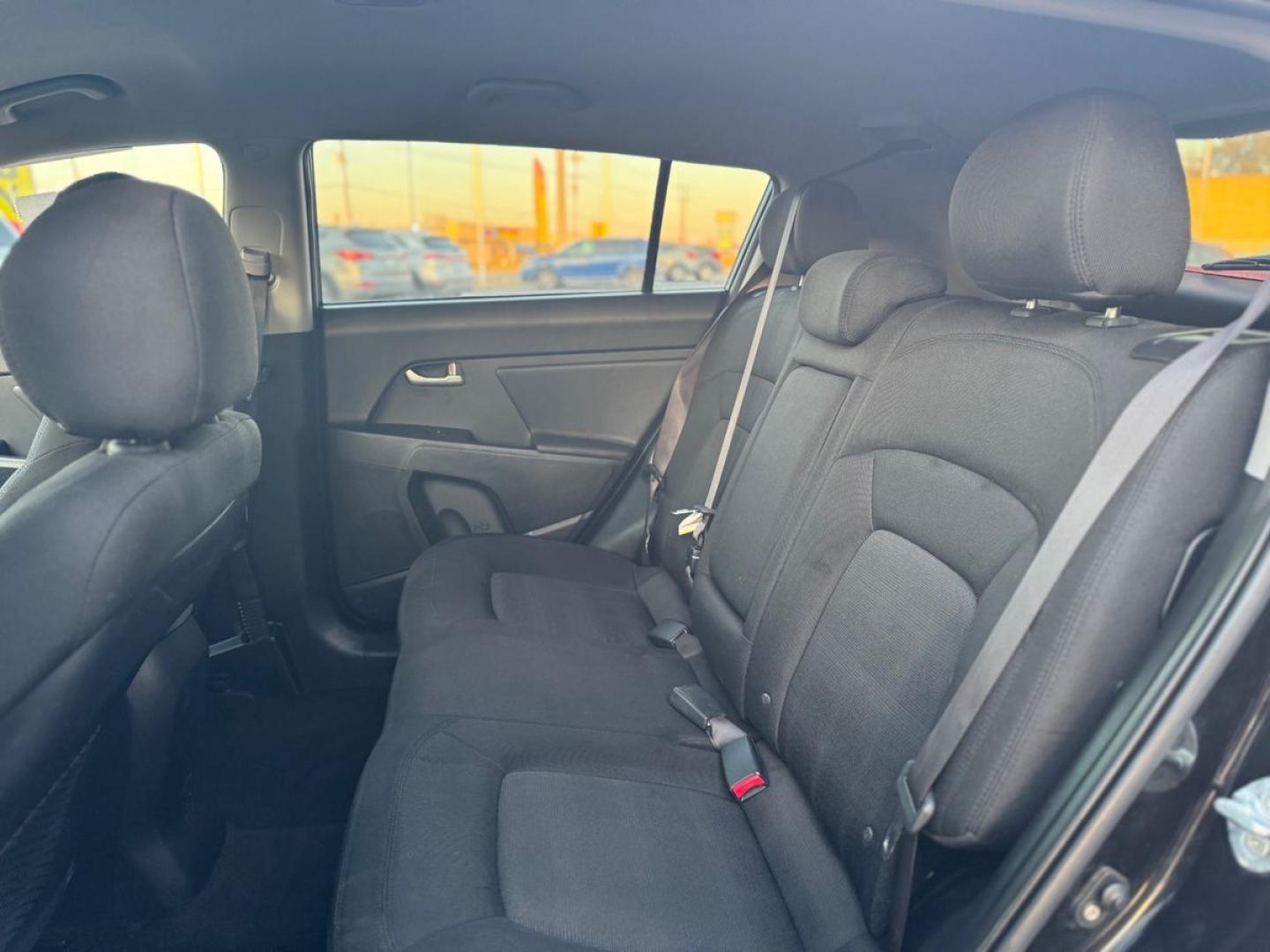 2013 BLACK /Gray KIA SPORTAGE BASE; EX; L LX FWD (KNDPB3A22D7) with an 2.4L V6 DOHC 24V engine, 6-Speed Automatic transmission, located at 10740 Forest Lane, Dallas, TX, 75243, (972) 272-7300, 32.908588, -96.701813 - Photo#4