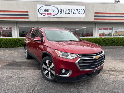 2018 CHEVROLET TRAVERSE LT LEATHER MAROON