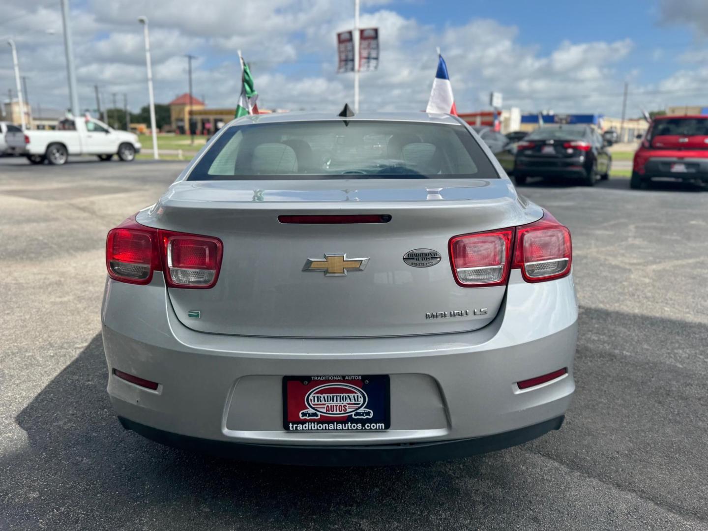 2015 SILVER CHEVROLET MALIBU LS LS (1G11B5SL8FF) with an 2.5L L4 DOHC 16V engine, 6-Speed Automatic transmission, located at 10740 Forest Lane, Dallas, TX, 75243, (972) 272-7300, 32.908588, -96.701813 - Photo#2