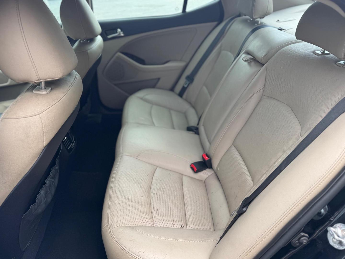2012 BLACK KIA OPTIMA EX; LX EX (5XXGN4A77CG) with an 2.4L L4 DOHC 16V engine, 6-Speed Automatic transmission, located at 10740 Forest Lane, Dallas, TX, 75243, (972) 272-7300, 32.908588, -96.701813 - Photo#4