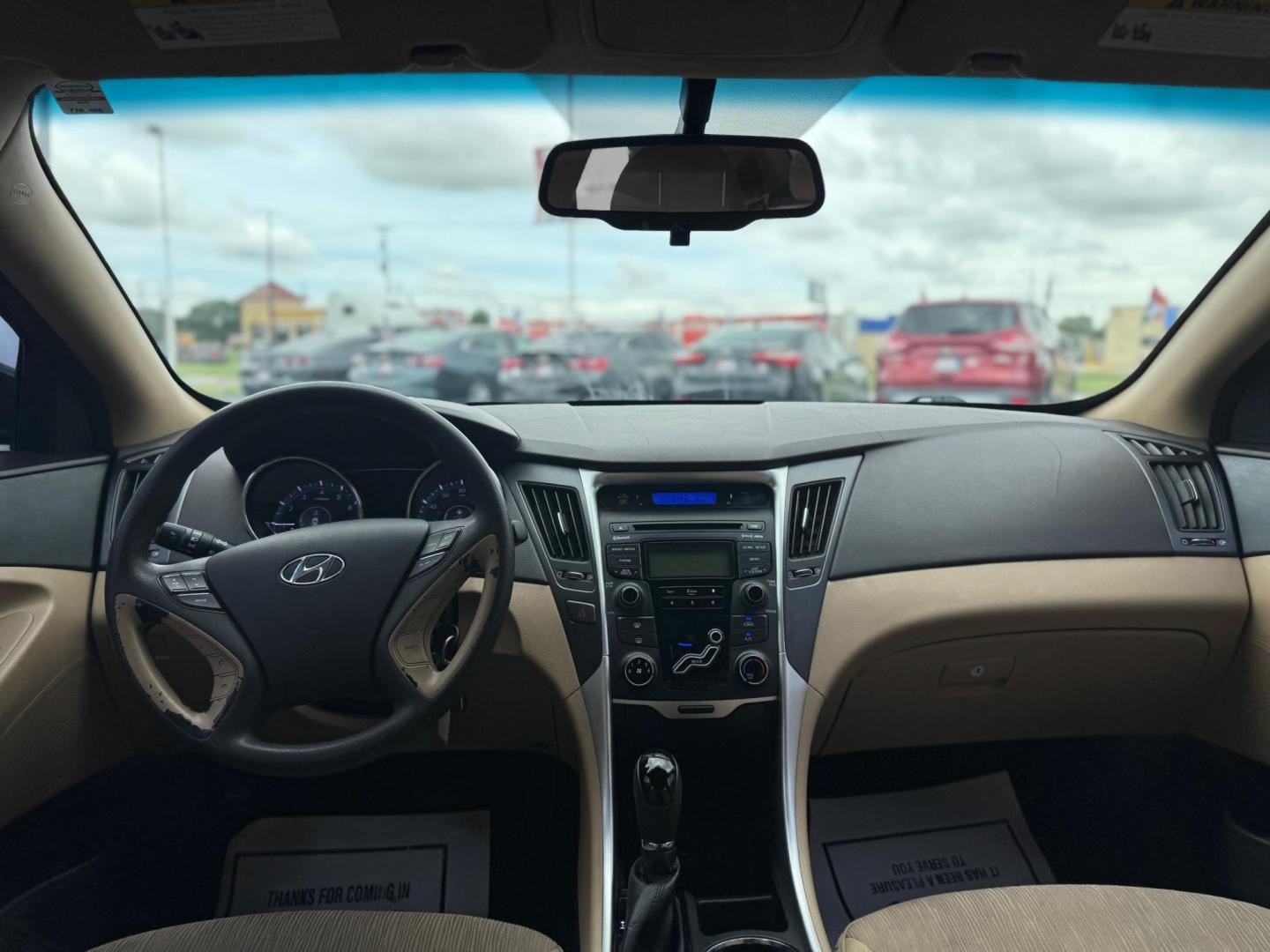 2013 BLACK HYUNDAI SONATA GLS GLS (5NPEB4AC4DH) with an 2.4L L4 DOHC 16V engine, 6-Speed Automatic transmission, located at 10740 Forest Lane, Dallas, TX, 75243, (972) 272-7300, 32.908588, -96.701813 - Photo#6