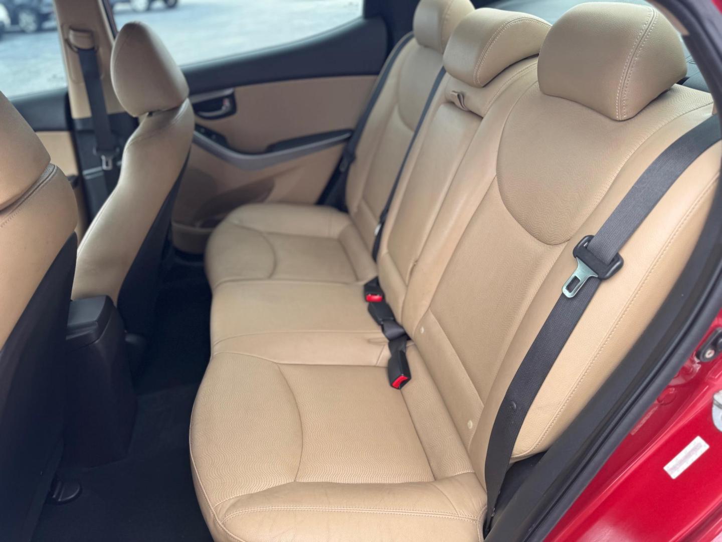 2013 RED HYUNDAI ELANTRA GLS; LIMITED GLS A/T (KMHDH4AE6DU) with an 1.8L L4 DOHC 16V engine, 6-Speed Automatic transmission, located at 10740 Forest Lane, Dallas, TX, 75243, (972) 272-7300, 32.908588, -96.701813 - Photo#4