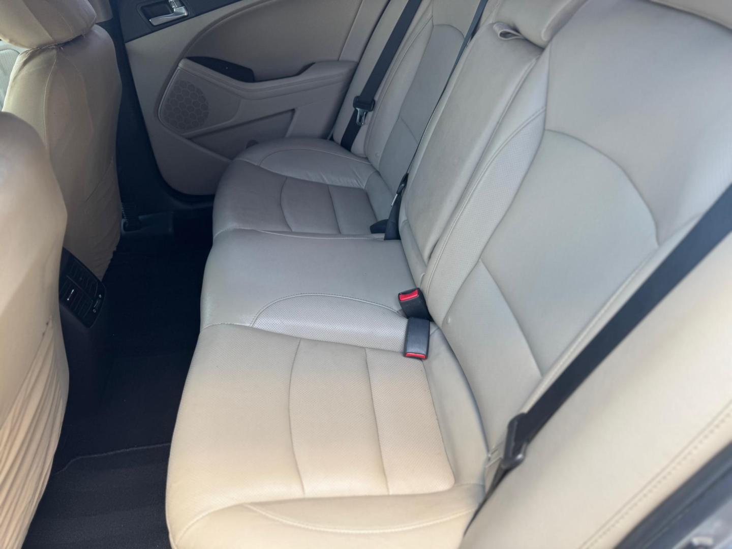 2014 GOLD KIA OPTIMA EX; LX EX (5XXGN4A72EG) with an 2.4L L4 DOHC 16V engine, 6-Speed Automatic transmission, located at 10740 Forest Lane, Dallas, TX, 75243, (972) 272-7300, 32.908588, -96.701813 - Photo#5