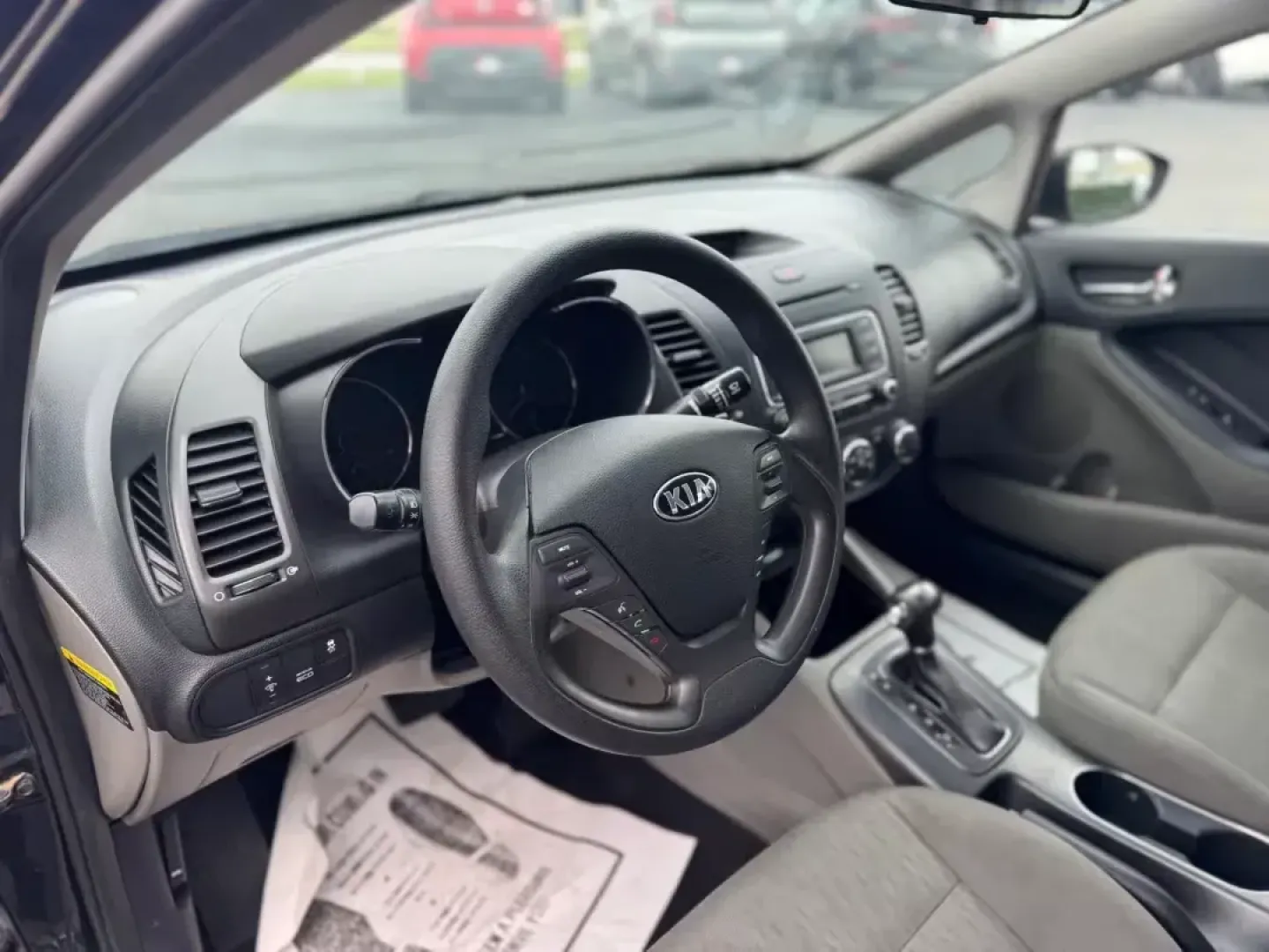 2015 BLACK Kia Forte LX (KNAFK4A68F5) with an 1.8L L4 DOHC 16V engine, 6-Speed Automatic transmission, located at 10740 Forest Lane, Dallas, TX, 75243, (972) 272-7300, 32.908588, -96.701813 - Discover the freedom of the open road with this stylish and reliable 2015 Kia Forte LX, perfect for anyone seeking adventure, comfort, and affordability. Whether you're a commuter navigating the bustling streets of Dallas or a weekend warrior ready to hit the highways, this sedan is designed to meet - Photo#7