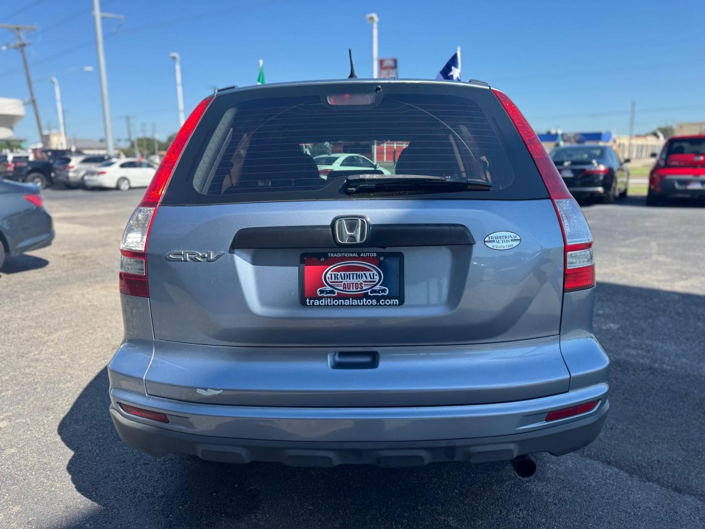 2011 BLUE HONDA CR-V LX LX 2WD 5-Speed AT (5J6RE3H30BL) with an 2.4L L4 DOHC 16V engine, 5-Speed Automatic transmission, located at 10740 Forest Lane, Dallas, TX, 75243, (972) 272-7300, 32.908588, -96.701813 - Photo#2